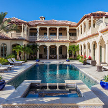 Pool/outdoor kitchen/living