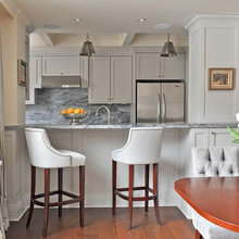 Gray kitchen cabinetry