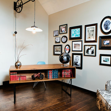 Eclectic Home Office