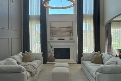 Trendy home design photo in Dallas