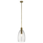 Kichler Lighting - Kichler Lighting 43090NBR Lakum - One Light Pendant - Canopy Included: TRUE Shade Included: TRUE Canopy Diameter: 4.75* Number of Bulbs: 1*Wattage: 75W* BulbType: A19* Bulb Included: No