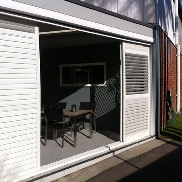Louver Roof with skylights