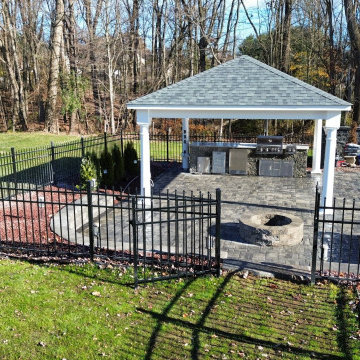 Patio Gazebo Installation Ballston Spa, NY Outdoor Kitchen