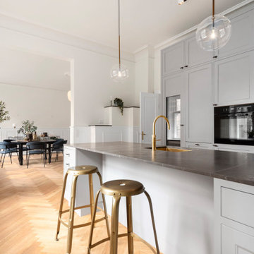 Komplet indretning af villa på Østerbro