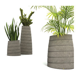 Concrete Pots - Home Decor