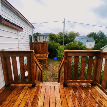 Nature's Embrace: The Rustic Deck Revival