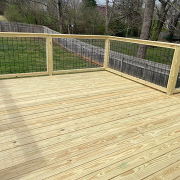 Pressure Treated Deck - Knoxville, TN