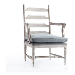Ladderback Arm Chair - Armchairs And Accent Chairs