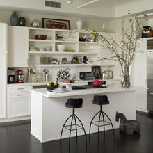 Open Shelves in kitchen