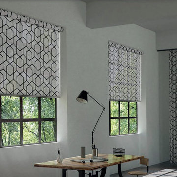 Designer Collection Roller Shades Cube Fabric (200+ colors)