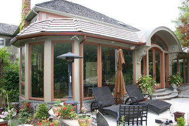 Elegant exterior home photo in Toronto