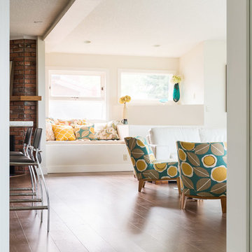 California Dreamin’; Contemporary Main Floor Makeover