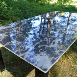 Distressed metal Coffee Table - Coffee Tables