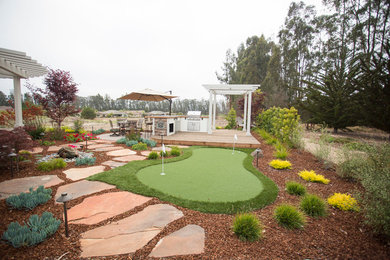 Transitional garden in San Luis Obispo.