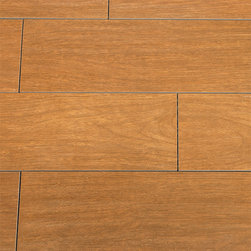 Hand Scrape Cherry Wood Plank Porcelain - Wall And Floor Tile