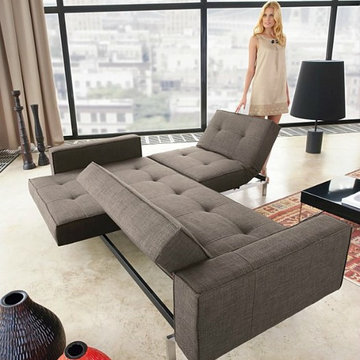 Splitback Convertible Sofa W/Arms by Innovation