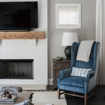 Kate Marker Interiors / Hemlock Project family room
