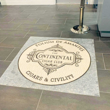 The Continental Cigar Club - Custom Mosaic | Mozaico