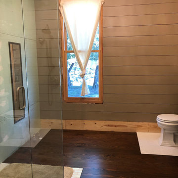 Reclaimed Long Leaf Pine Floors - Before & After