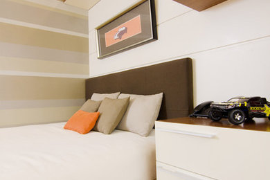 Inspiration for a contemporary kids' room remodel in Other