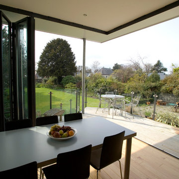 Ranelagh House, Dublin - open folding sliding