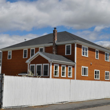 New - Rear facade