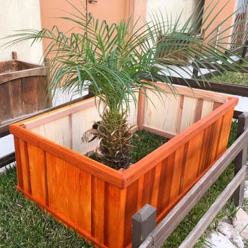 Best Redwood Solid Planter Boxes