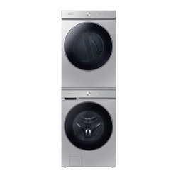 Samsung Bespoke 5.3 Cu. Ft. Front Load Washer and 7.6 Cu. Ft. Electric Dryer Lau - Laundry Room Appliances