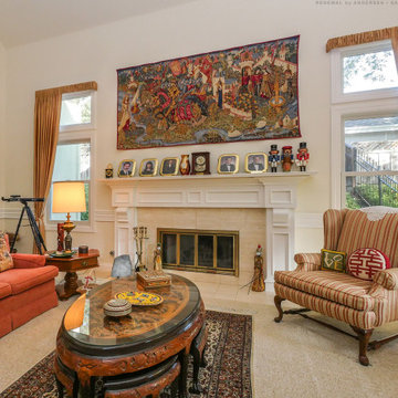 Elegant Living Room with New Windows - Renewal by Andersen San Francisco