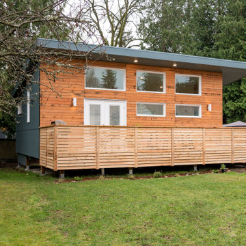 Eco-friendly backyard cottage for Houzz TV