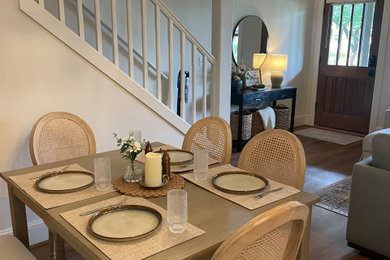 Inspiration for a french country dining room remodel in Austin