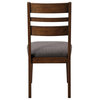 Steve Silver Stratford Walnut Finish Wood Side Chair