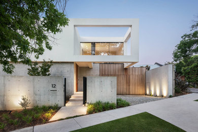 Modern exterior in Melbourne.