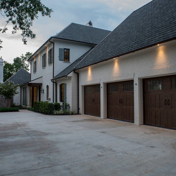 Side Entrance with Mutiple Garages