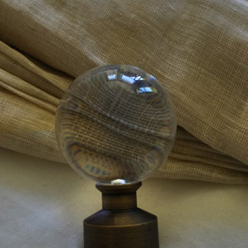 Drapery Hardware/Finial Close up