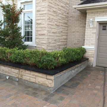 Flagstone on front porch and steps in Newmarket