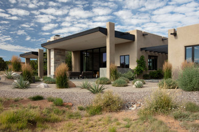 Inspiration for a contemporary home in Albuquerque.