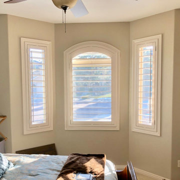 "Arch Top" Plantation Shutter applications