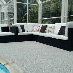 Alternative Pool Surrounds - Floor Medallions And Inlays
