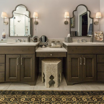 Knotty Alder Bathroom