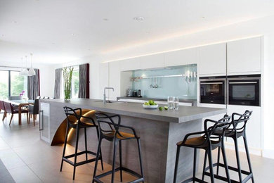 Trendy kitchen photo in Miami