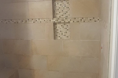 Tile shower