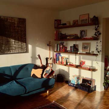 Bibliothèque murale pour Nestor - Salon