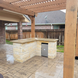 Back Porch Living Area - Outdoor Refrigerators