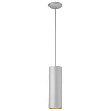 Pilson 15" Rod Pendant, Replaceable LED, Satin