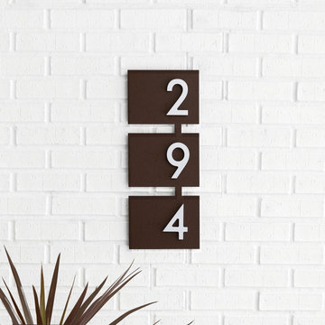 Wall Mounted Address Signs