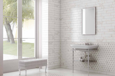 Bathroom - contemporary bathroom idea in Baltimore