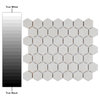 Liverpool Hex White Ceramic Floor and Wall Tile