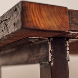 The Manufactory LLC - Reclaimed Dairy Lumber Farm Table - Desks And Hutches