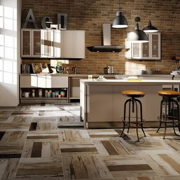 Wood Look Tile for kitchen , entry , den , possibilities are endless